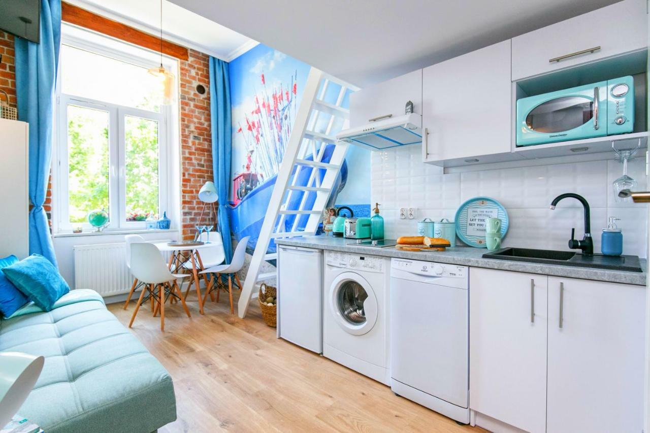 Berg Apartament Blue กดัญสก์ ภายนอก รูปภาพ