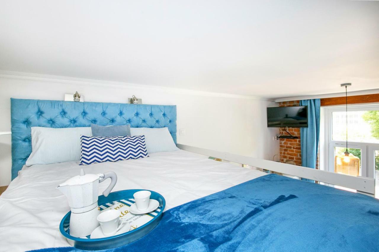 Berg Apartament Blue กดัญสก์ ภายนอก รูปภาพ